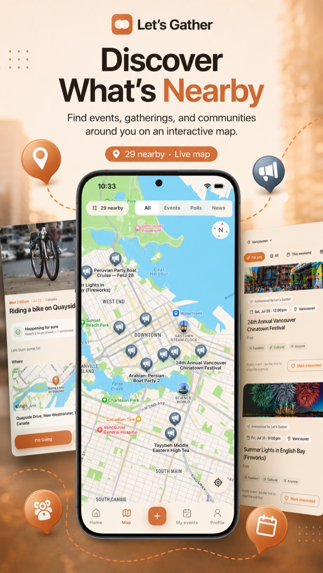 Discover what's nearby